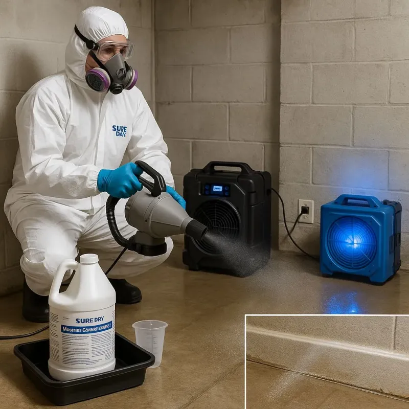 Sanitization and Odor Removal process in Beulaville, NC