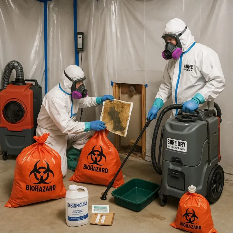 Contaminated Water Handling Protocols process in Beulaville, NC